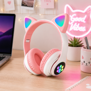 Căști Wireless Pliabile pentru Copii